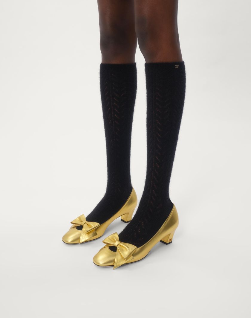 BOWOW PUMPS IN LAMINATED NAPPA 45MM - Image 2